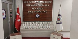 Van'da 16 kilo 870 gram uyuşturucu ele geçirildi!