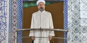 Diyanet İşleri Başkanı Erbaş'tan 'yeni tip koronavirüs salgını' konulu hutbe