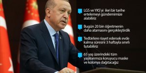 Cumhurbaşkanı Erdoğan'dan flaş açıklamalar