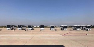 Suudi Arabistan'dan Adana'ya getirilen 171 kişi karantina için Mersin'e gönderildi