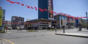 Başkent sokaklarında sessizlik hakim