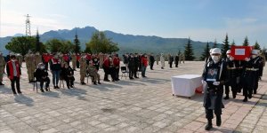 Munzur Çayı'nda akıntıya kapılarak şehit olan Uzman Çavuş Güneş için tören düzenlendi