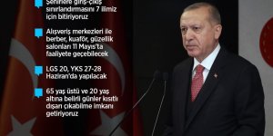 Erdoğan: Normal hayata dönüşü kademe kademe başlatacağız!