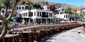 Konya'nın tarihi mahallesi Sille'de koronavirüs sessizliği