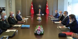 Cumhurbaşkanı Erdoğan başkanlığında Güvenlik Toplantısı gerçekleştirildi