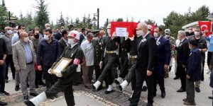 İdlib'de şehit olan Teğmen Canbert Tatar son yolculuğuna uğurlandı
