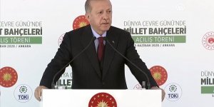 Erdoğan: 81 ilimize 81 milyon metrekare millet bahçesi kazandırma hedefimize yaklaşıyoruz