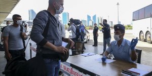 Başkente yeni celplerle gelen erler sıkı sağlık kontrolleriyle birliklerine alınıyor