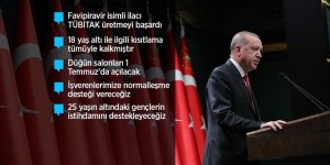 Cumhurbaşkanı Erdoğan'dan 65 yaş üstü ve 18 yaş altı vatandaşlara müjde