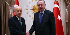 Erdoğan-Bahçeli görüşmesi başladı