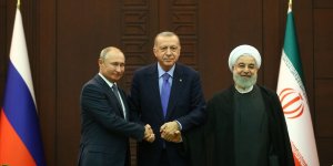 Cumhurbaşkanı Erdoğan, Putin ve Ruhani yarın Suriye'yi görüşecek