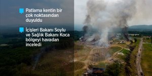 Sakarya'da havai fişek fabrikasında PATLAMA