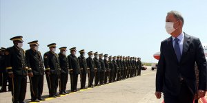 Milli Savunma Bakanı Akar ve Orgeneral Güler Trablus'ta