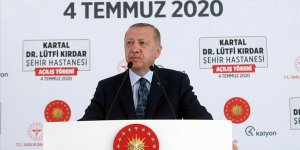 Cumhurbaşkanı Erdoğan: Türkiye'yi üç kıtanın sağlık merkezi yapmakta kararlıyız