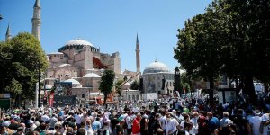 Ayasofya-i Kebir Cami-i Şerifi'nde 86 yıl sonra ilk cuma namazı