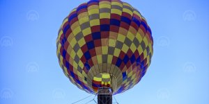 Başkentte sıcak hava balonuyla bayram coşkusu