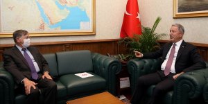 Bakan Akar ABD'nin Ankara Büyükelçisi Satterfield'i kabul etti
