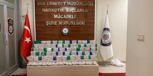 Van'da 61 kilo 495 gram eroin ele geçirildi!