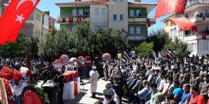 Giresun'daki selde şehit olan Jandarma Uzman Çavuş Burak Tok son yolculuğuna uğurlandı