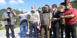 Bakan Pakdemirli Giresun'daki arama çalışmalarını takip etti