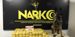 Aksaray'da 49 kilo 800 gram eroin ele geçirildi!