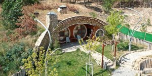 Sivas'ın 'Hobbit evleri' pandemi sürecinde ilgi görüyor
