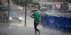 İstanbul'da sağanak ve dolu etkili oldu!