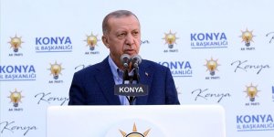 Erdoğan, AK Parti Konya İl Teşkilatı tarafından düzenlenen yemekte konuştu..