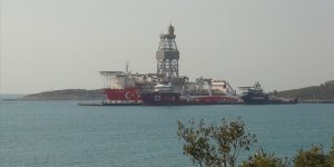 Kanuni sondaj gemisinin Mersin'deki 'molası' tamamlandı