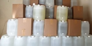 İstanbul'da jandarma 1975 litre kaçak alkol ele geçirdi!