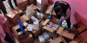 Mersin'de sahte içkiye karşı 'YILDIRIM' operasyonu