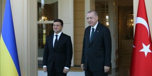 Cumhurbaşkanı Erdoğan ve Ukrayna Devlet Başkanı Zelenskiy görüşmesi