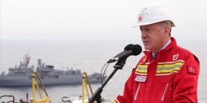 Erdoğan: Sakarya Sahası'nın Tuna-1 bölgesindeki toplam doğal gaz rezervi 405 milyar metreküpü buldu