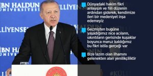 Erdoğan: Genç bir nüfusa sahibiz ama medeniyet tasavvurumuzu layıkıyla hayata geçiremiyoruz