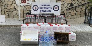 Sahte içki satışı yapılan kokoreççiye operasyon