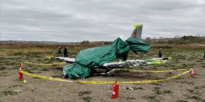 Büyükçekmece'deki eğitim uçağı kazasında hayatını kaybeden pilot son yolculuğuna uğurlandı