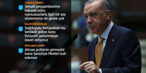 "Peygamber efendimize yapılan saldırılara karşı durmak bizim şeref meselemizdir"