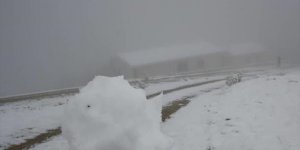 Konya'ya mevsimin ilk karı yağdı!