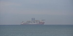 Kanuni sondaj gemisi Zonguldak açıklarında...