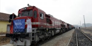Türkiye'den Çin'e gidecek ilk blok ihracat treni Erzurum'a ulaştı!