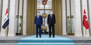 Erdoğan, Irak Başbakanı Kazımi'yi resmi törenle karşıladı