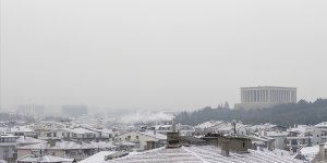 Ankara'da kar yağışı etkili oldu!