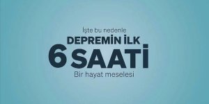 Soylu'dan 'depremin ilk 6 saatinde yapılması gerekenlere' ilişkin videolu paylaşım