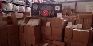 Adana’da 10 milyon 750 bin adet kaçak makaron ele geçirildi!