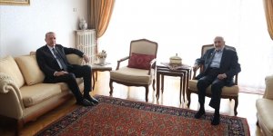 Cumhurbaşkanı Erdoğan, Saadet Partisi Yüksek İstişare Kurulu Başkanı Asiltürk'ü ziyaret etti