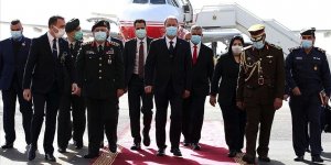 Bakan Akar ve Orgeneral Güler resmi ziyaret için Irak'ta..