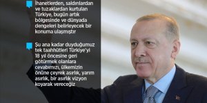 Cumhurbaşkanı Erdoğan AK Parti il kongrelerinde konuştu..