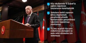 Cumhurbaşkanı Erdoğan'dan kabine sonrası flaş açıklamalar