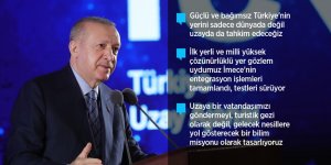 Cumhurbaşkanı Erdoğan: 2023’te Ay’a gideceğiz!