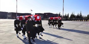 Şehitler Altıntaş ve Kabaklı'nın naaşları memleketleri Gaziantep'e getirildi